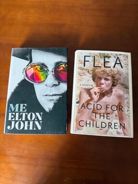 Me Elton John & Flea: Acid for the Children - Set of 2 books